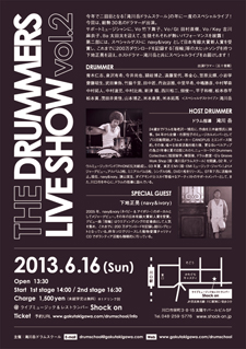 THE DRUMMERS LIVE SHOW vol.2